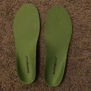 New Superfeet orthopedic insoles.